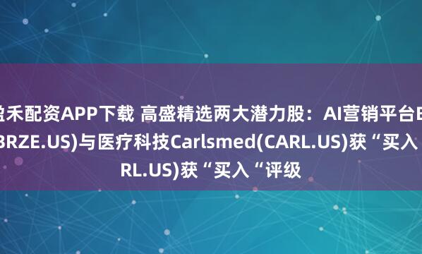 盈禾配资APP下载 高盛精选两大潜力股：AI营销平台Braze(BRZE.US)与医疗科技Carlsmed(CARL.US)获“买入“评级