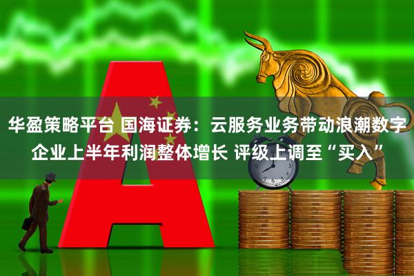 华盈策略平台 国海证券：云服务业务带动浪潮数字企业上半年利润整体增长 评级上调至“买入”