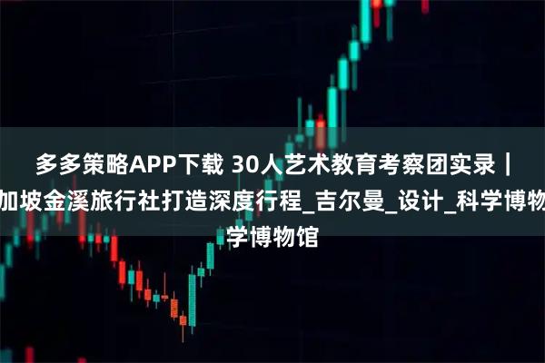 多多策略APP下载 30人艺术教育考察团实录｜新加坡金溪旅行社打造深度行程_吉尔曼_设计_科学博物馆