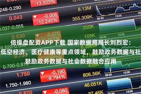 倍操盘配资APP下载 国家数据局局长刘烈宏：聚焦交通物流、低空经济、医疗健康等重点领域，鼓励政务数据与社会数据融合应用